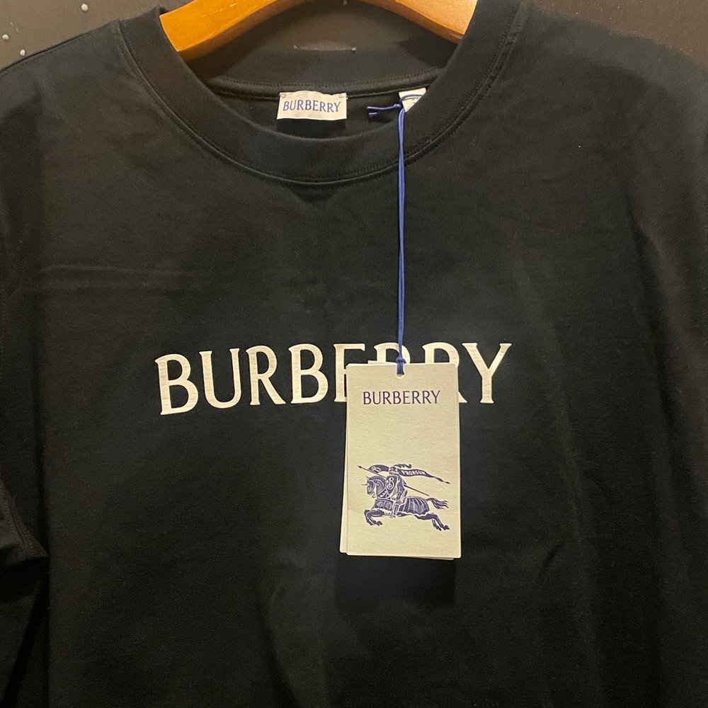 Burberry Black Short Sleeve Tee